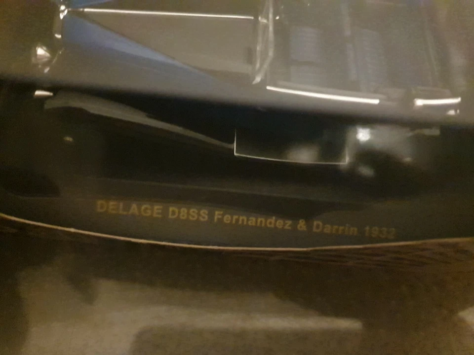 Ixo Museo MUS046 Delage D8SS Fernández Darrin azul y negro 1932 1/43 Foto 3 de 3