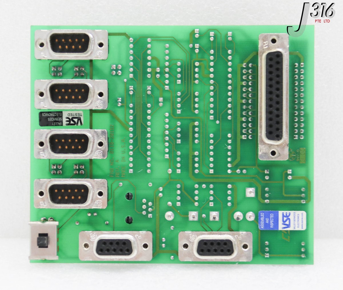 34239 APPLIED MATERIALS PCB ASSY, 486PC RS232 DISTRIBUTION 0100 