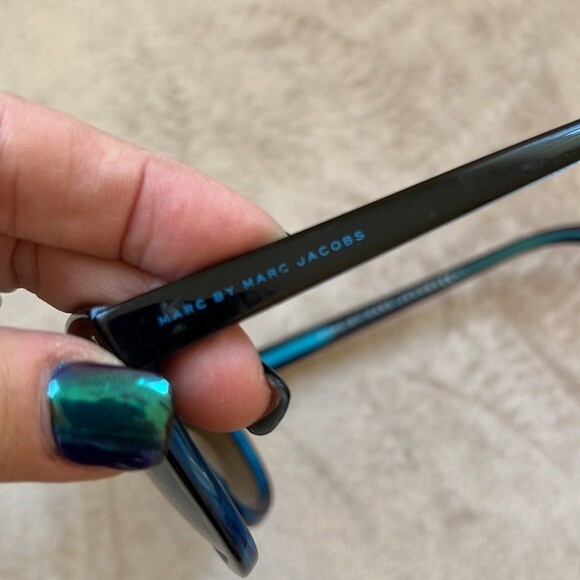 *Marc Jacobs* Iridescent Blue Black Sunnies s-l400.jpg main image 4