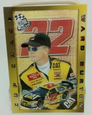WARD BURTON 2002 Press Pass ACETATE CUP CHASE REDEMPTION SET Racing Card #CC2/18