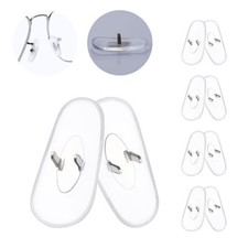 Silicone Replacement Crystal Clear Nose Piece For-RayBan RB3211/ RB3548