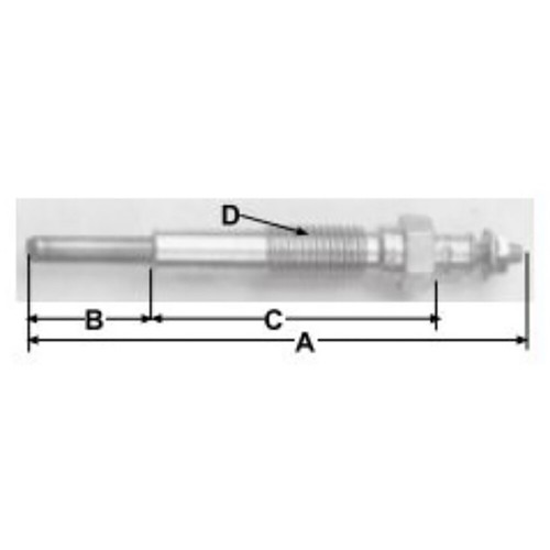 GLOW PLUG Fits Caterpillar OLYMPIAN GENERATOR GEPH17SP GEP18-2 GEP18-4 GEP22-2 - Picture 2 of 10