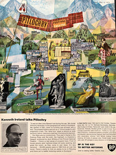 William McLaren PITLOCHRY FESTIVAL THEATRE 1964 BP ADVERT Scottish Arts