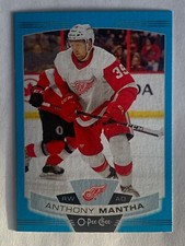 O-Pee-Chee 2019-2020 ANTHONY MANTHA BLUE BORDER HOCKEY CARD #95