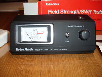 Radio Shack Tandy  Realistic Stehwellenmessgerät mit Feldstärkemessung