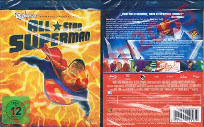 Blu-ray ALL-STAR SUPERMAN (2011) James Denton DC Universe Animated Trickfilm NEU