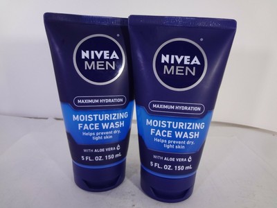 nivea maximum hydration face wash