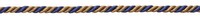 "Navy Taupe 3/16\" Dekoratives Seilband Captain's Pride 10 Yards"