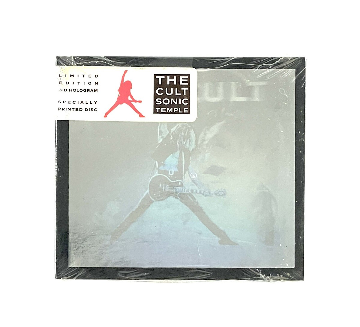 【 3-D Hologram】The Cult / Sonic Te THE CULT Sonic Temple CD Limited Edition 3D Hologram Ian