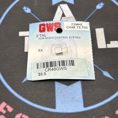 Grand Wing Servo. GWS. X'Tal / Micro Crystal. Channel 48 72.750