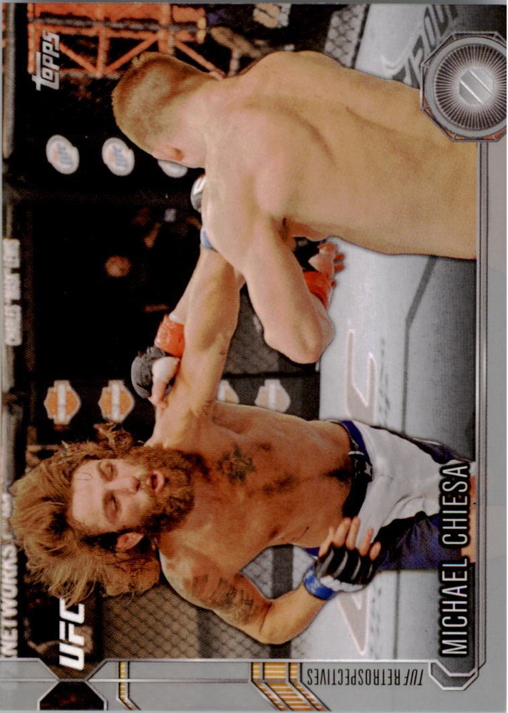 2015 Topps UFC Chronicles Silver #167 Michael Chiesa