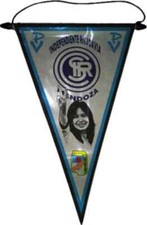 CS INDEPENDIENTE RIVADAVIA - CRISTINA KIRCHNER Soccer Pennant Fabric 37 x 24 cm