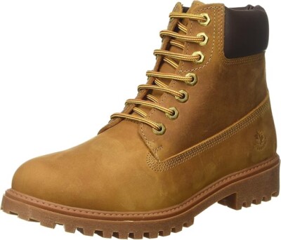 Stiefeletten Stiefeletten Lumberjack River Fettleder gelb Boots