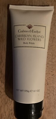 CRABTREE & EVELYN CARIBBEAN ISLAND WILD FLOWERS BODY POLISH 6.1 OZ