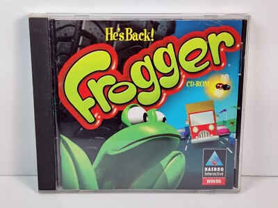 Frogger - Computer Game -Vintage Software - PC/CD-ROM - Hasbro - Win 95/98 1997