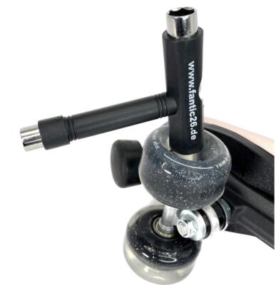 Fantic26 Rollschuh Derby Quad Skates Tool Rollen Lenkgummis Einstell Werkzeug