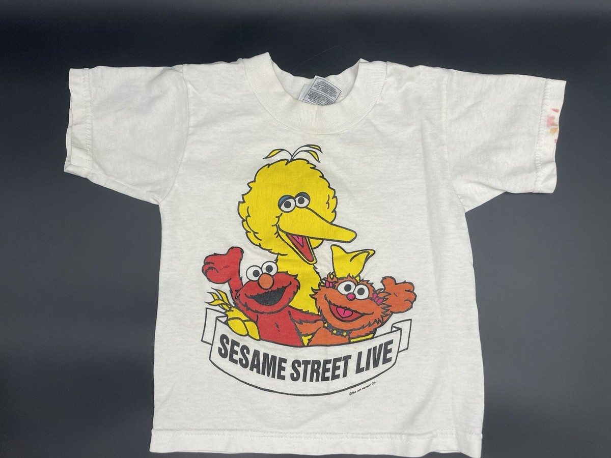90s crazy t-shirt ロンT SESAME STREET グレー 90s crazy t-shirt ロンT SESAME STREET グレー - メルカリ