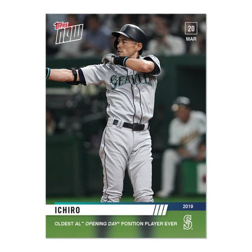 2019 Topps Now 1 Ichiro Suzuki