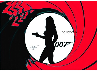 MONTY NORMAN, James Bond Thema, A4 Autogramm signed Photo