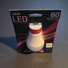 New Feit Electric 60W 800Lumens GU24 Dimmable LED Bulb Warm White 3000K