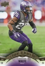 2015 UPPPER DECK STAR ROOKIE KEVIN WHITE RC #73