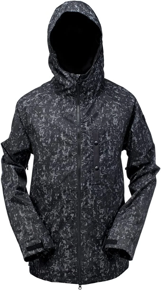 RIDE Snowboards Men's GATEWOOD Snow Jacket - Smoke - Large - NWT
