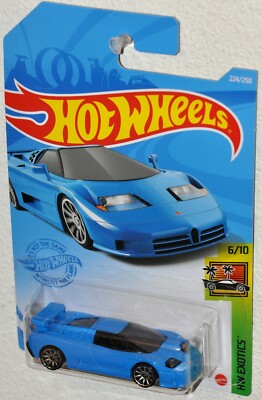 Hot Wheels 2021 #224 1994 Bugatti EB110 SS HW Exotics #6 MOC GRX25