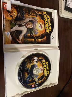 Active Life Explorer - Nintendo Wii - Manual, Case, Gams Disc