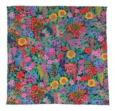 Hand Stitched Lawn Cotton Fabric Pocket Square Ciara Floral Pattern Men's