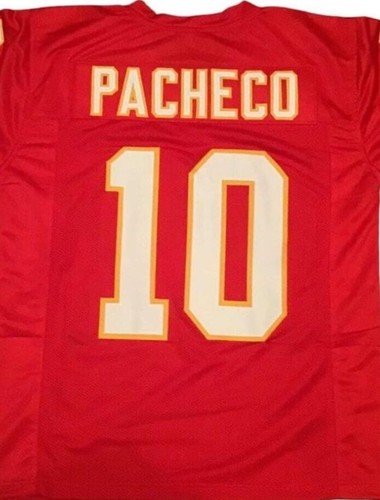 Isiah Pacheco Jersey Red And White Alternate Kansas City Chiefs Mens Stitched