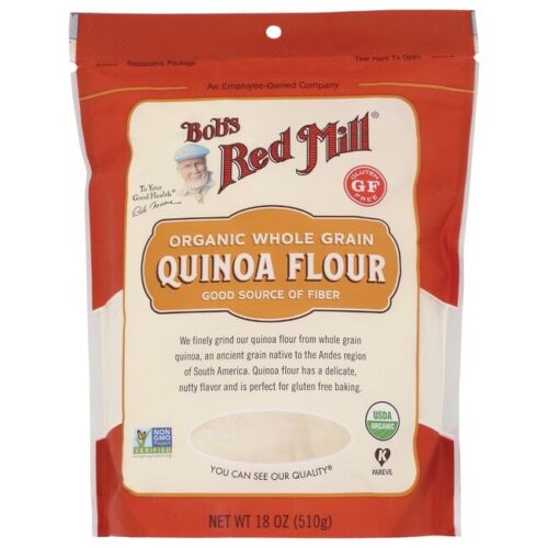 Bob's Red Mill Organic Whole Grain Quinoa Flour 18 oz Pkg