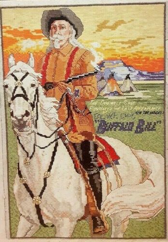 Buffalo Bill Faux-Stitch Jigsaw Puzzle-500 Pieces