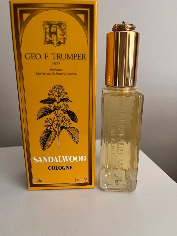 Geo F. Trumper Sandalwood Cologne - 50 ml (open box) - Image 2 of 3