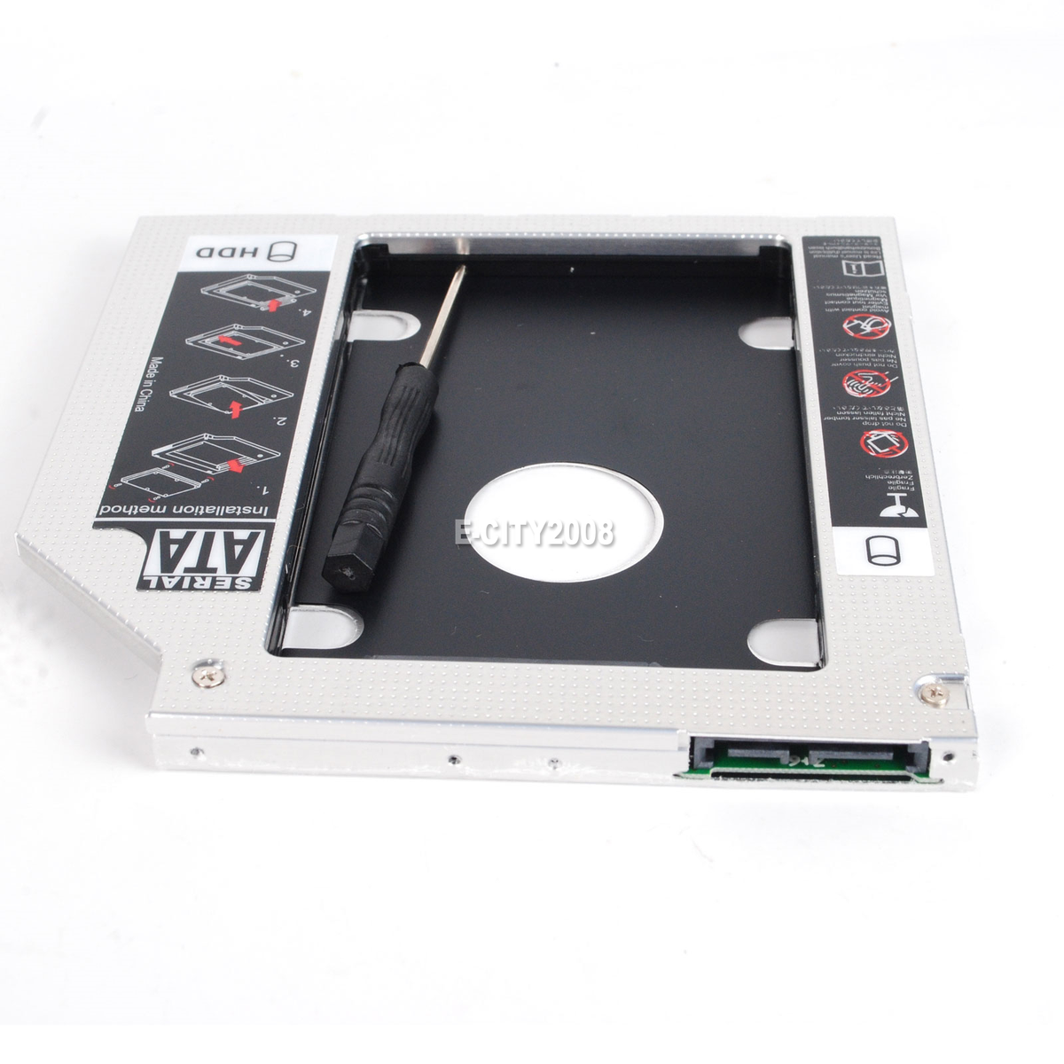 2° Secondo Disco Rigido HDD SSD Vassoio telaio Caddy