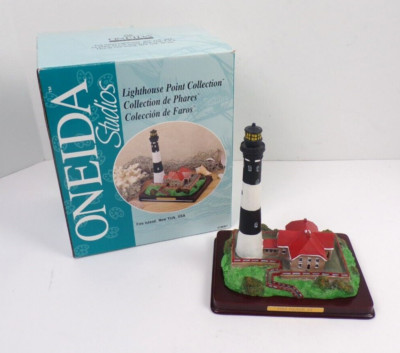 Vintage 1998 Oneida Studios Fire Island Light House NY 6.5'' Hand Painted Scale