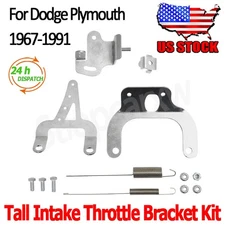 For 273, 318, 340, 360 LA Engine High-rise Intake Manifold Throttle Bracket Kit