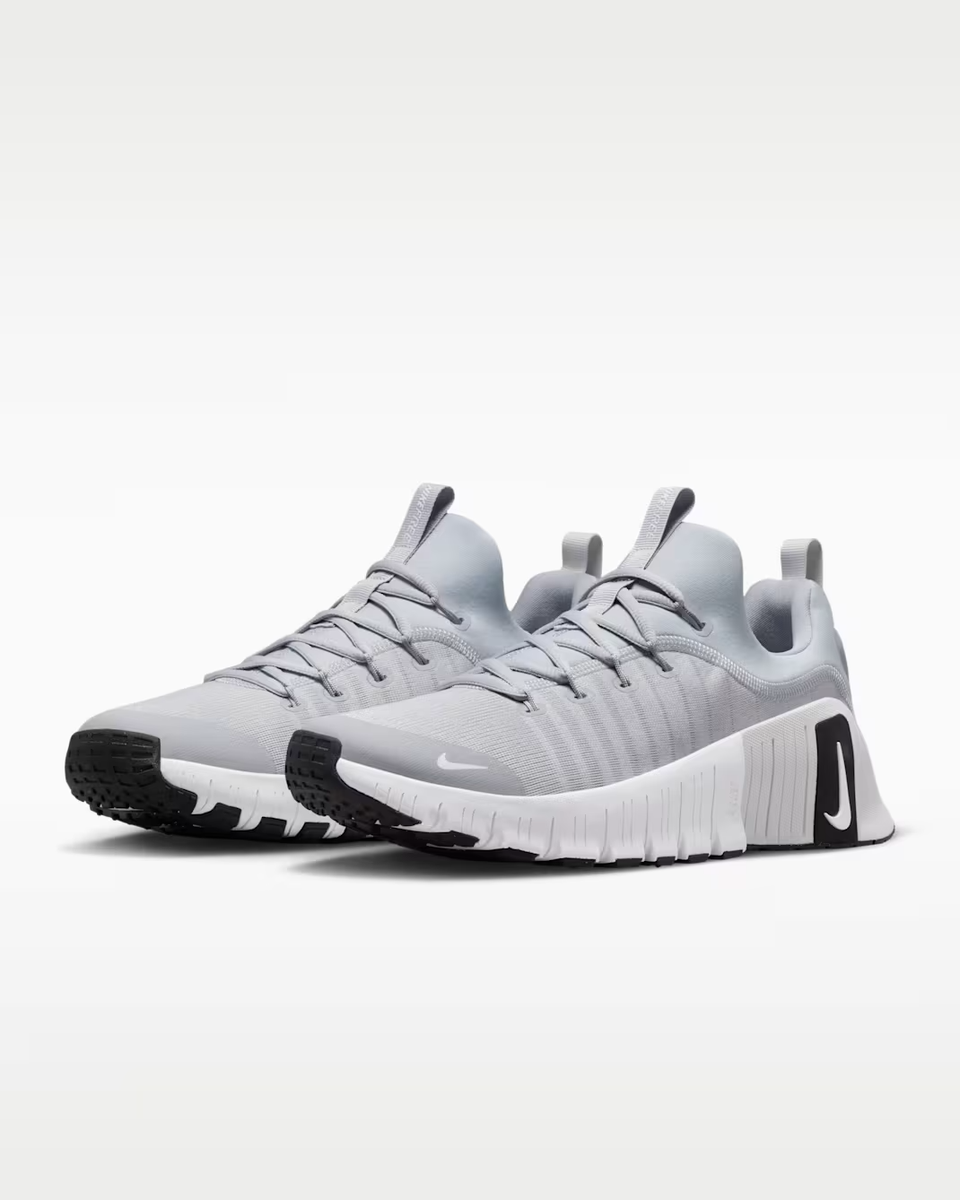 Nike Free Metcon 6 Workout Shoes Wolf Grey Photon Dust Men display picture 2