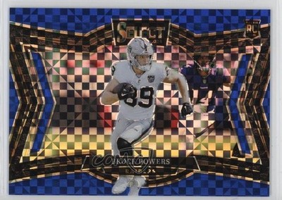2024 Panini Select Field Level Blue Prizm 42/75 Brock Bowers #471 Rookie RC 0xh3