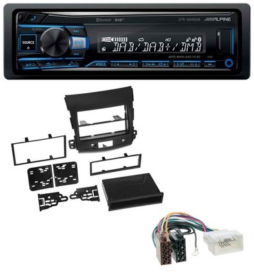 Alpine USB Bluetooth DAB MP3 Autoradio für Citroen C-Crosser Mitsubishi Outlande