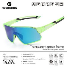 ROCKBROS Kids Polarized Sunglasses for 8-14 Boys Girls Cycling TR90 Shades Frame