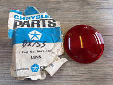 1957 1958 Dodge Truck Nos Mopar Tail Light Lens 1663107 1957 1958 Dodge Truck Nos Mopar Tail Light Lens 1663107