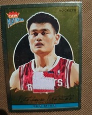 2004–5 Flare Yao Ming Worn Jersey Card ￼