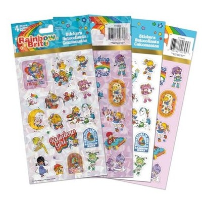 Rainbow Brite Standard Sticker - 4 Sheet