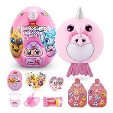 Rainbocorns Mamacorn Surprise by ZURU, Collectible Plush Grande, Bolb Fish