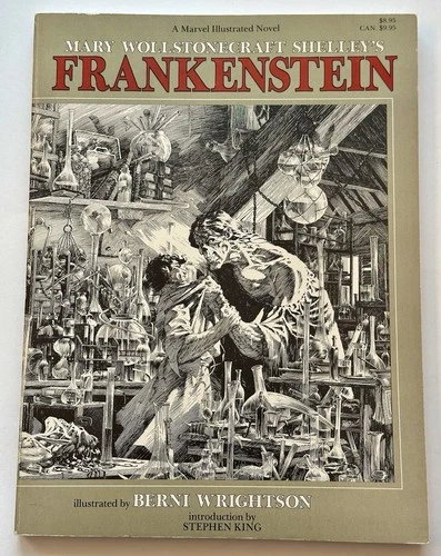 Mary Shelley's Frankenstein ~  (1983) Bernie Wrightson ~ Stephen King intro. SC.