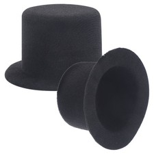 2 Pcs Top Hat Mini Little Party Hats for Stuffed Animals Tiny Crafts