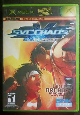 SVC Chaos SNK Vs. Capcom - Xbox - Complete