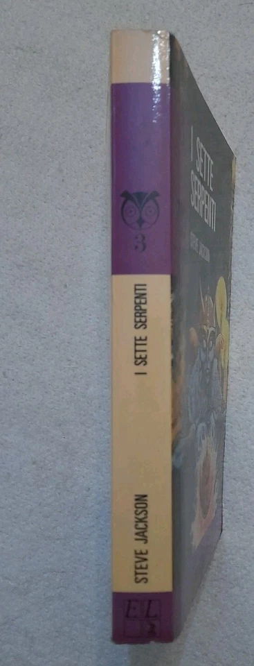 Librogame - Sortilegio n3 - I Sette Serpenti 1989 - Immagine 3 di 4