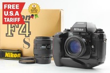 2Lens MINT /No Leak Nikon F4 S 35mm Camera AF 50mm F/1.4 D 28-70mm JAPAN