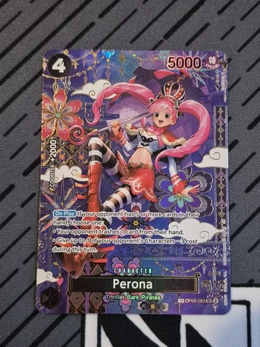 Perona OP14 SP OP06-093 The Azure Sea's Seven Foil Special Rare